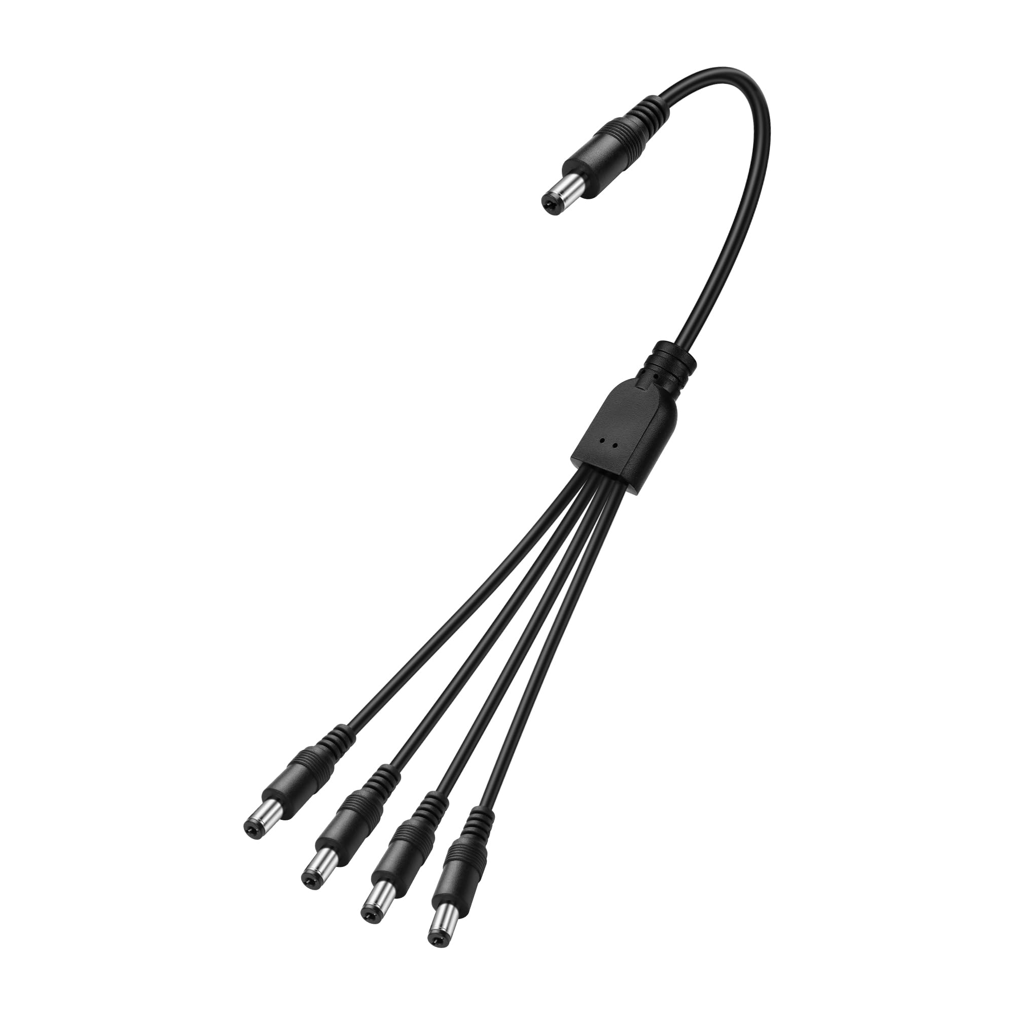 Amazon.com : GINTOOYUN DC5521 Splitter Power Cable 1 Male to 4