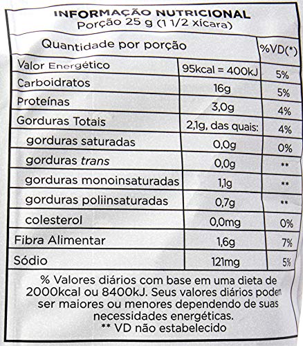 Fit Food Veggie Chips Grão De Bico Flor De Sal 40G