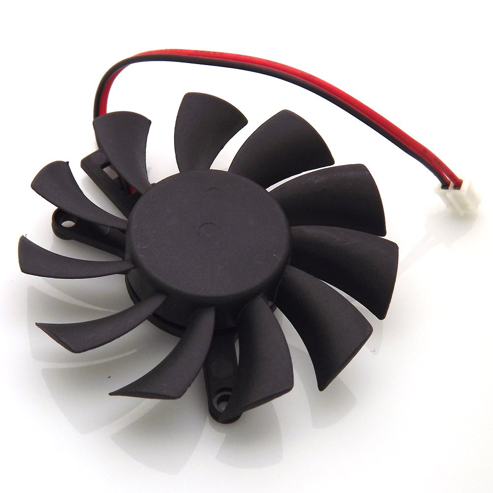 6010M12F ND1 12V 0.2A 55mm 2 Pin Replacement Cooling Fan Graphics Card Fan