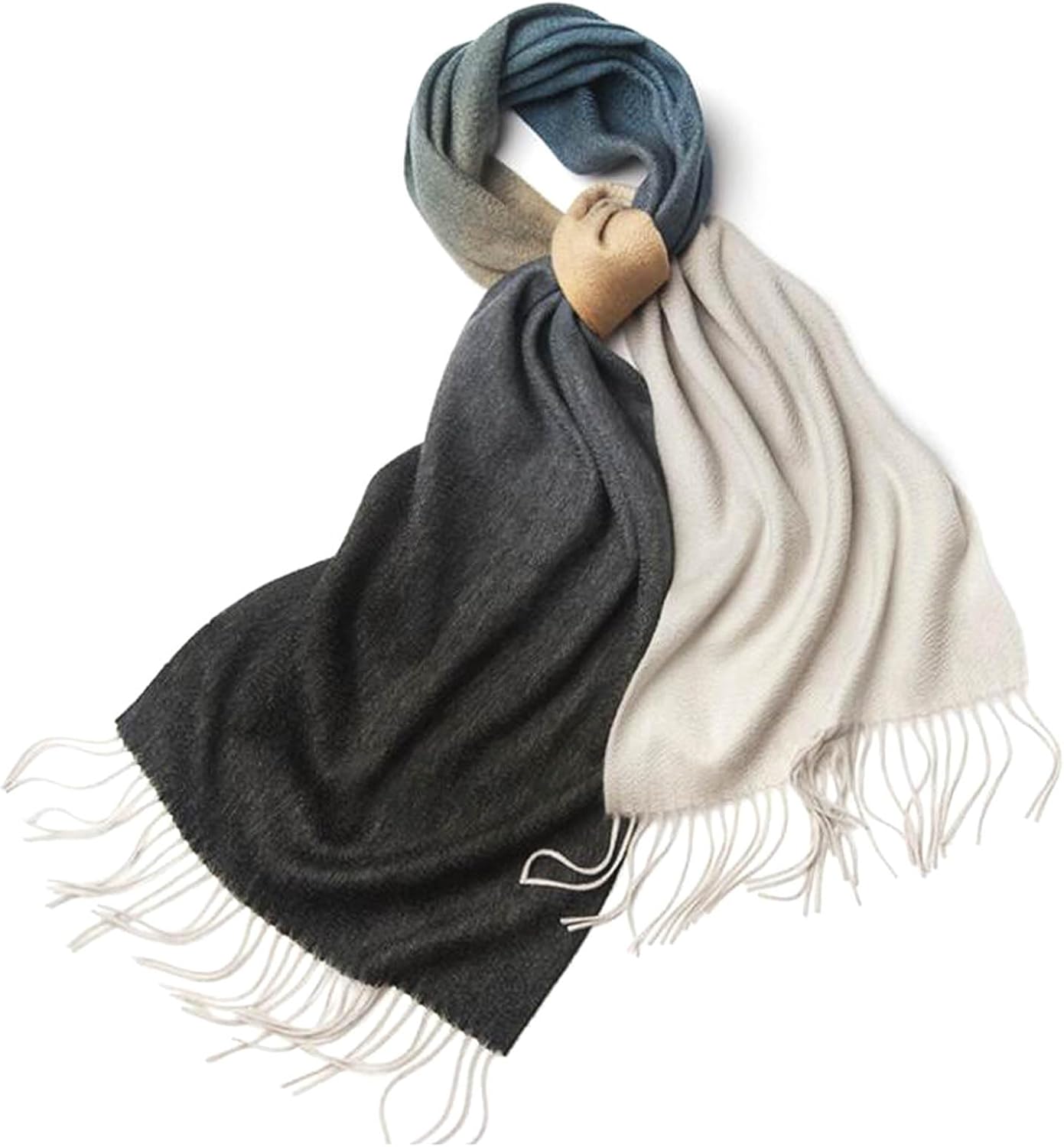 Novawo Wool Scarf Soft Warm Winter Scarves Wraps for Women and Unisex - Image 3