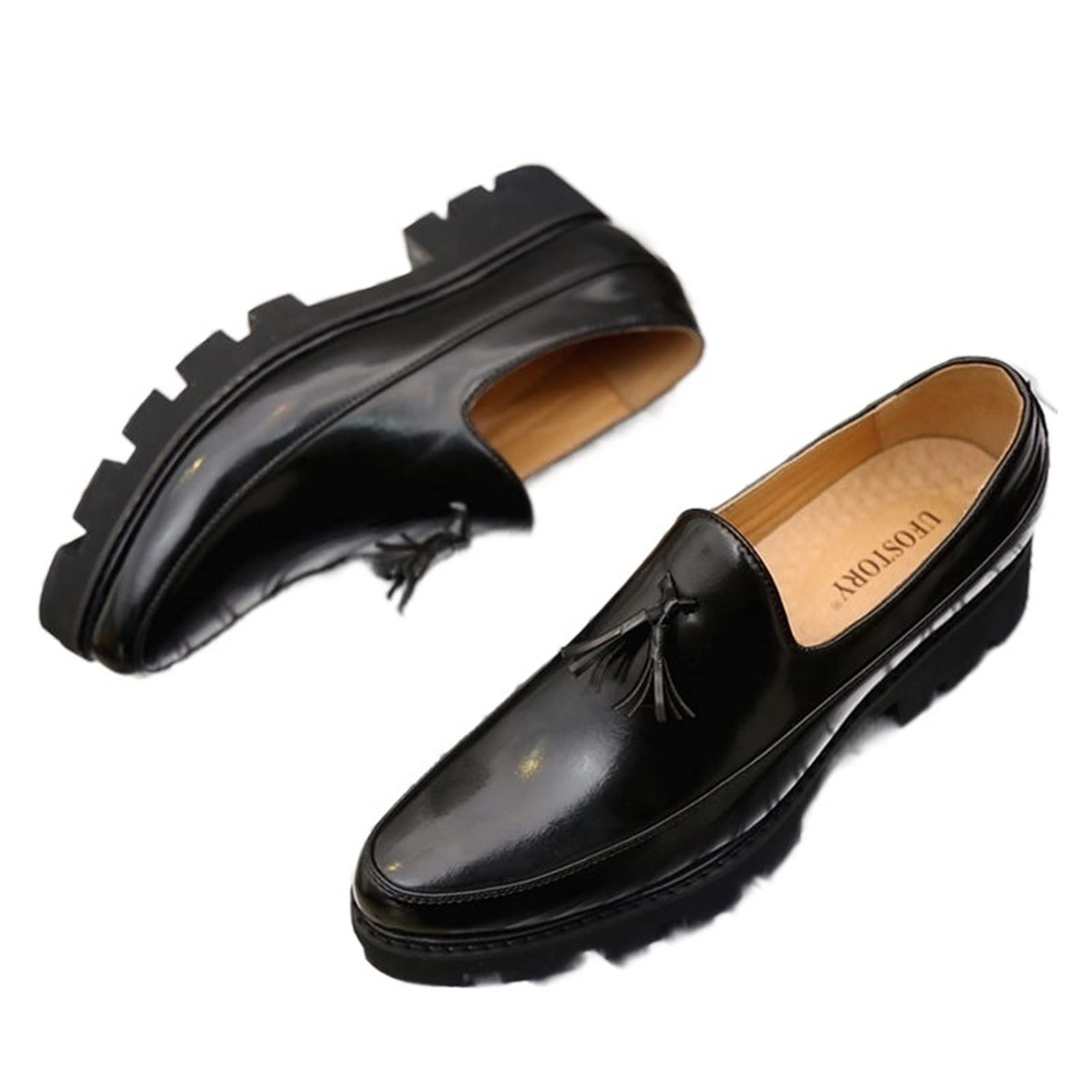 Wedding Shoes Men Formal Coiffeur Loafers Men Dress Shoes Leather