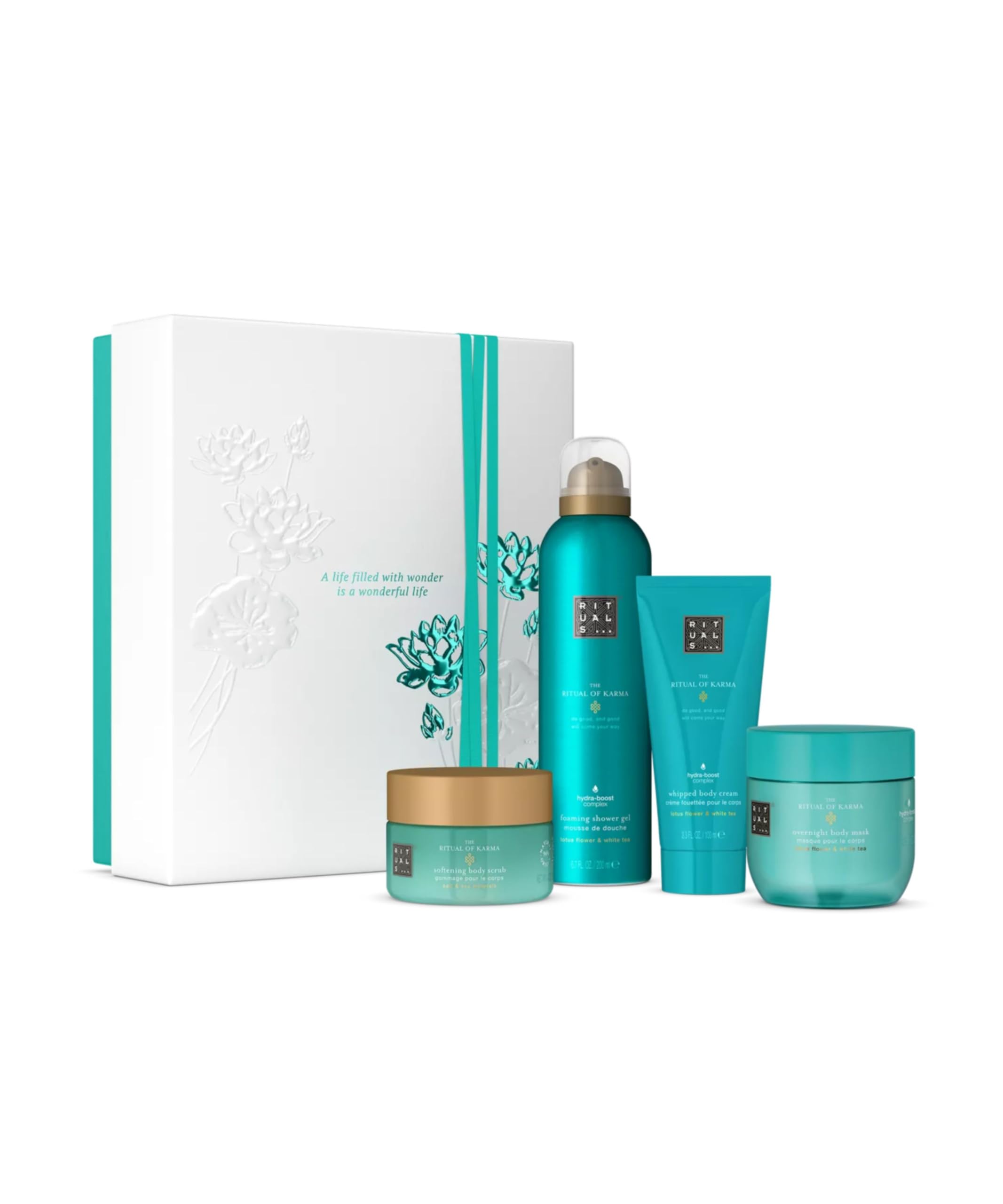 RITUALS Cofanetto regalo donna The Ritual of Karma, Medium – Fiore di Loto e tè Bianco