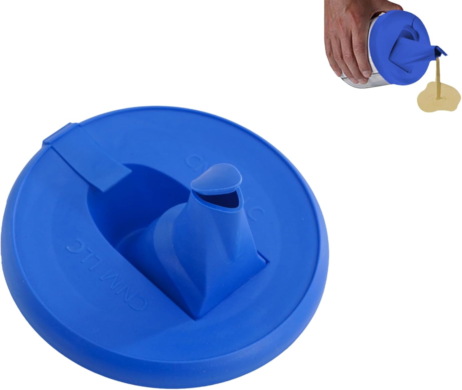 Pour and Store Quart Paint Can Lid (1) Blue Tools & Home