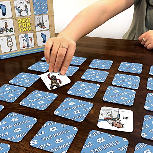 Image of YouTheFan NCAA Officially-Licensed Memory Match Game - Humorous, Team-Specific, Original Hand-Drawn Artwork, Fun for the Whole Family, for Fans Young and Old