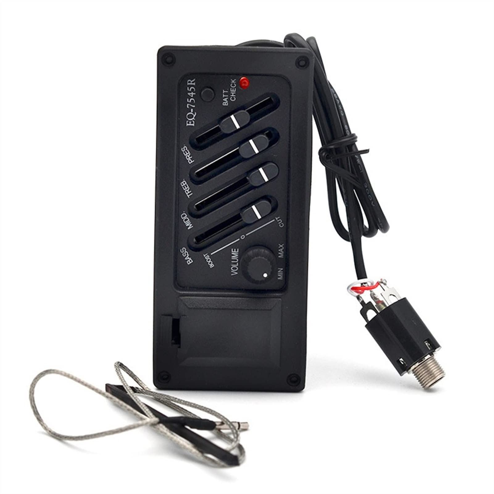 Buy YGYGYG 4Band EQ Equalizer Piezo Pickup Folk Acoustic Guitar Preamp