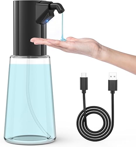 Dispensador automático de jabón ajustable