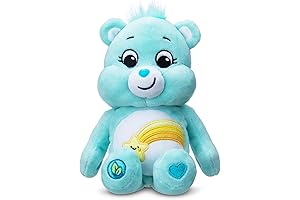 9-Inch Care Bears Wish Bear Bean Plush for Kids and Adults