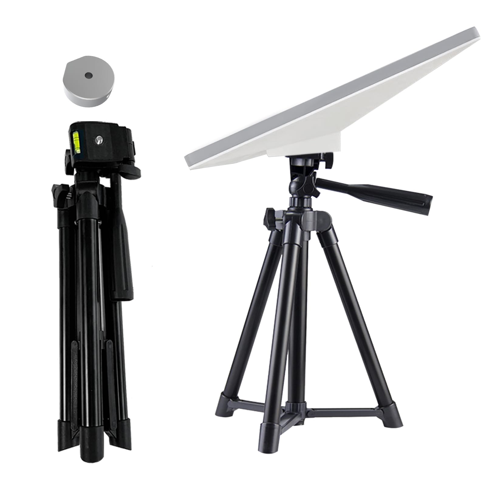 Starlink Mini Tripod Mount, Starlink Mini Adapter with 1/4'' Screw Easy Mounting on Tripod Stand, Adjustable Height and Tile- JKLJ-98