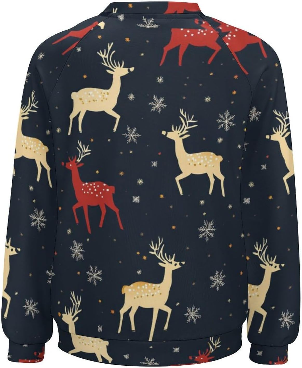 ZOCAVIA Womens Crewneck Sweatshirts Fall Winter Long Sleeve Pullover Tops Casual Halloween Christmas Graphic Shirts Oversized - Image 5