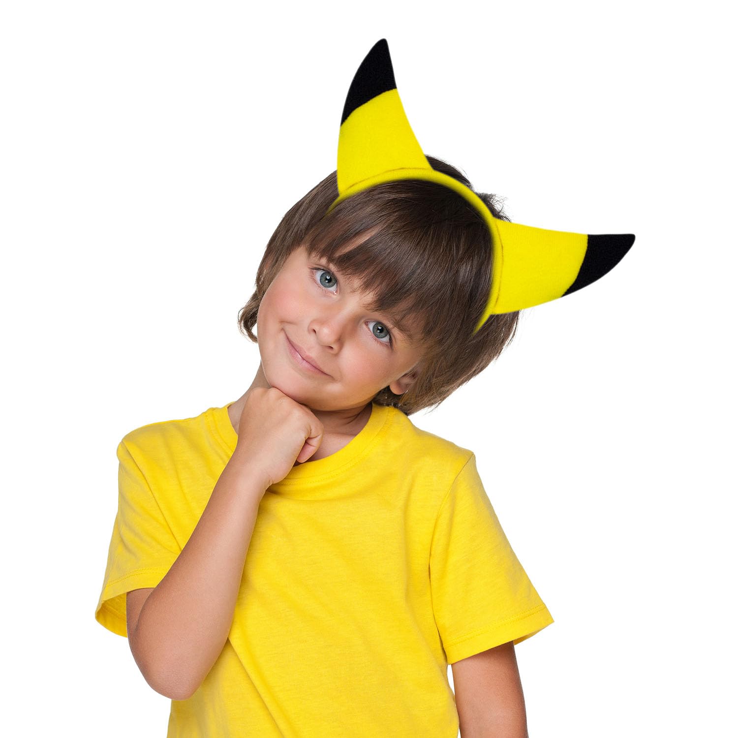 Lezevn Halloween Yellow Headband Cosplay Headband Animal Fancy Dress for Party Role Play Cosplay Costume - Image 4