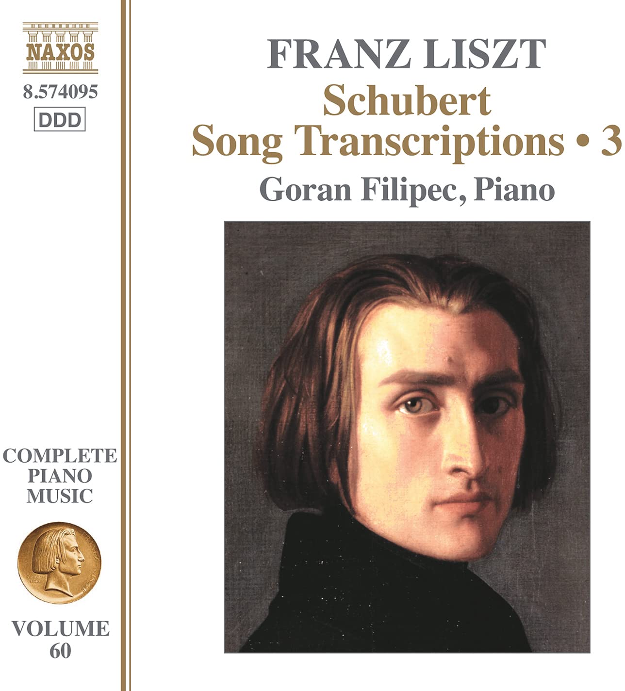 Franz Liszt: Schubert Song Transcriptions, Vol. 3 (Complete Piano Music, Vol. 60)