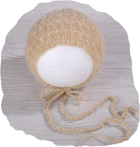 Zeroest Accesorios de fotografía para bebé, traje de sesión de fotos para niño y niña, disfraz de ganchillo recién nacido, ropa de punto para bebés,