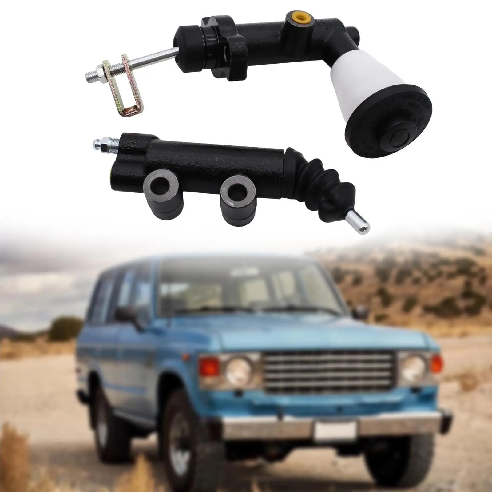 Sprzęgło samochodowe Sprzęgło Główny i Siłownik Siłownika Akcesoria Samochodowe Metalowy System Sprzęgła Pasuje Do Toyota Landcruiser 80-84 FJ45 FJ40