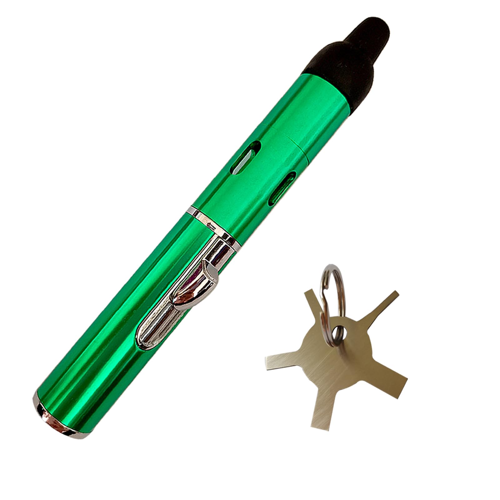 Butane Lighters Torch Lighters Butane Fuel Refillable Adjustable Lighter Multipurpose Pen Torch Green Gas Not Included