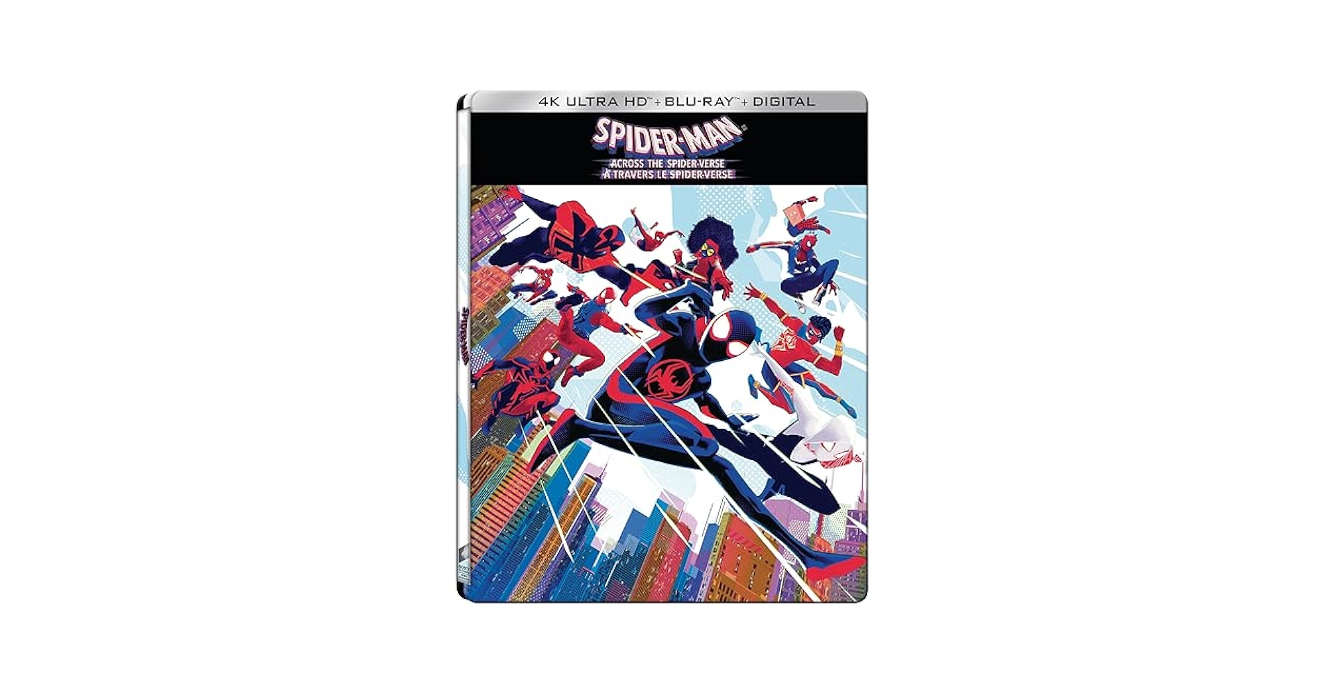 スパイダーバーススチールブック（海外版） Amazon.co.jp: スパイダーマン：アクロス・ザ・スパイダーバース
