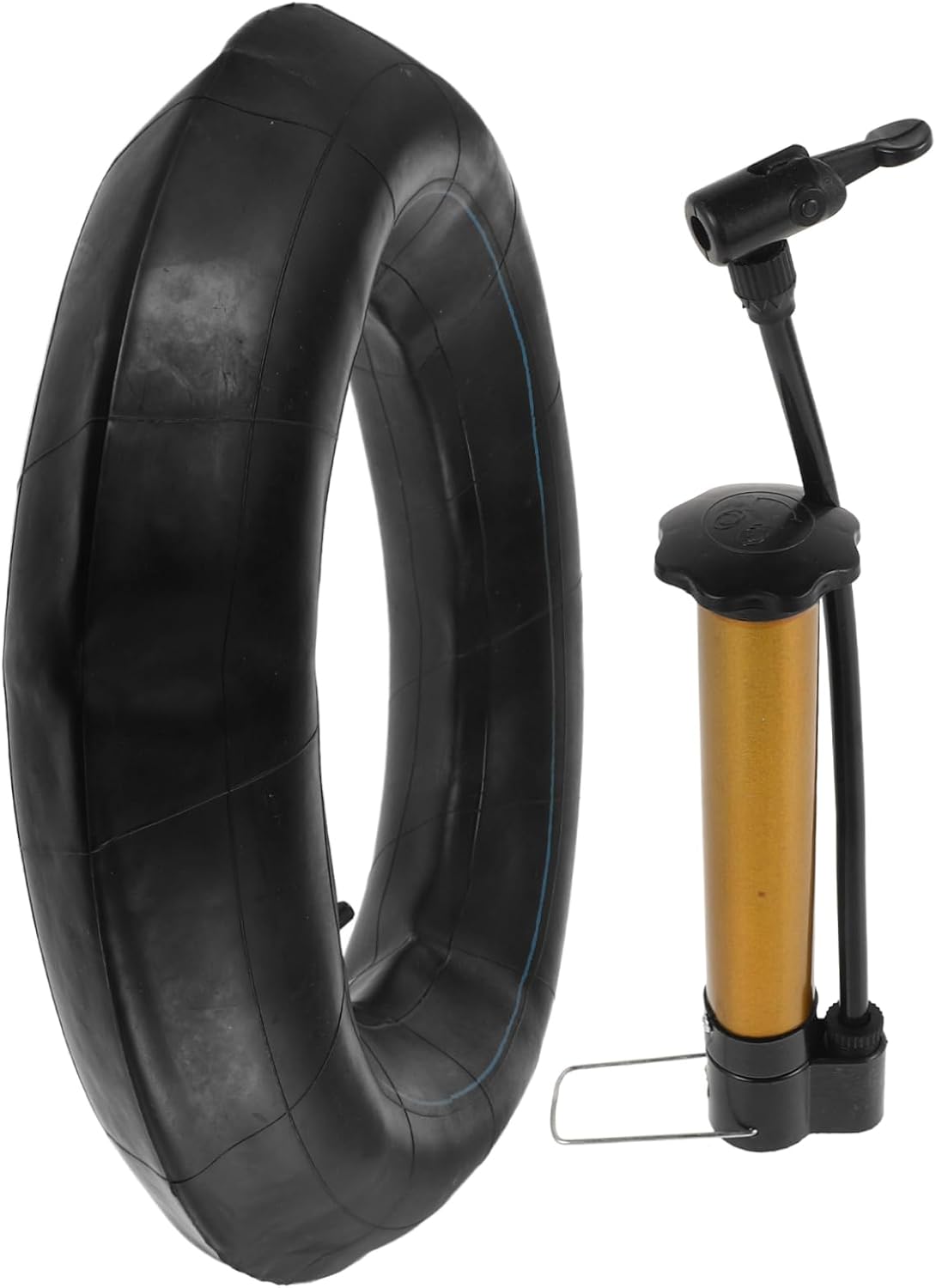 Kisangel Thickened Rubber Tire Fish Catching Inflatable Fishing Float Circle for Adults Leak-Resistant Design for Fishing and Aquatic Activities