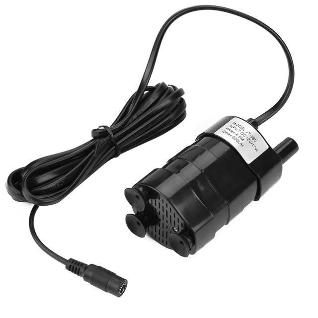 Foto 6 de 8 de DC 12V Motor sin escobillas Bomba de agua sumergible Impermeable Alta cabeza hidráulica Ultra silencioso…