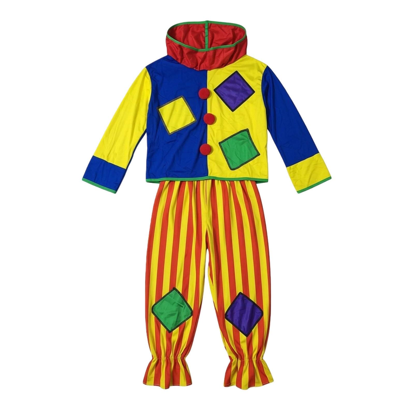 Generisch Karnevalsclown-Kinderkostüm Festliches Hofkostüm für Hochwertige Cosplay-Verkleidung Partykleidung Elegante Prinzessinnenmode Mädchen Fantasiegewand
