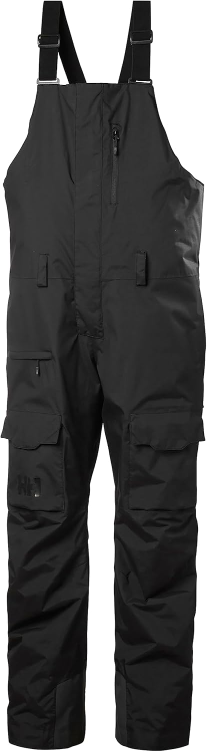 Helly-Hansen Sogn Bib Cargo Ski Pants - Men's Waterproof Insulated Skiing-Pants, Adjustable Fit, Breathable Fabric