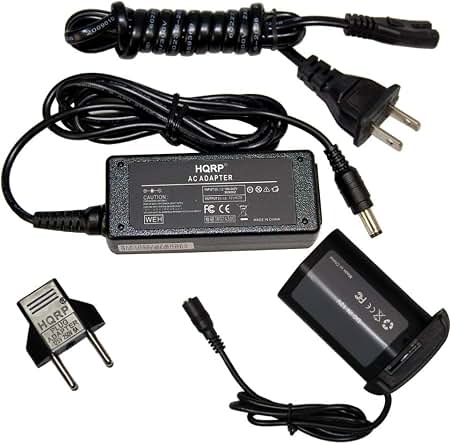 Amazon.com: HQRP AC Power Adapter Kit Compatible with Canon ACK-E4