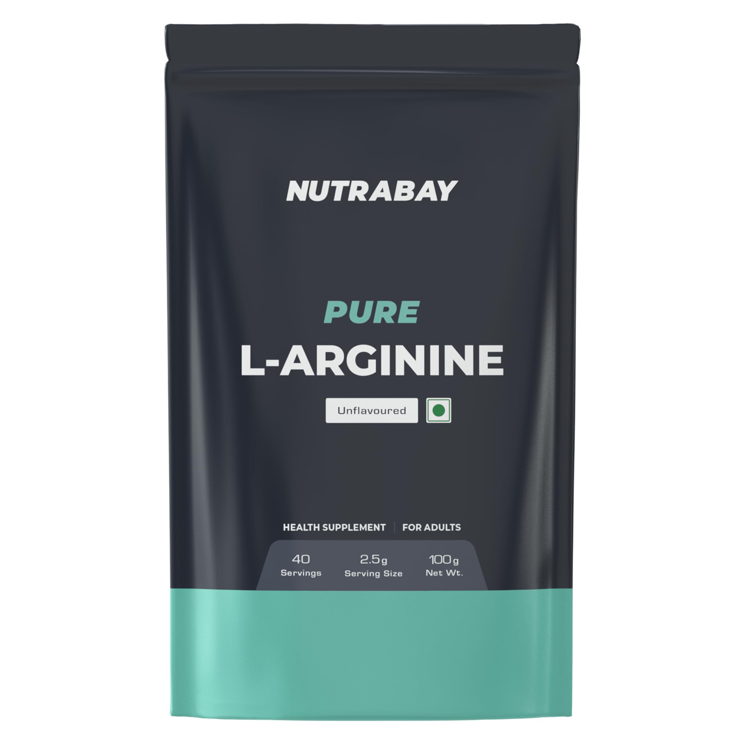 Pure 100% L-Arginine Powder - Muscle Building Amino Acid, Faster Recovery, Reduce Fatigue & Build Endurance, Pre Workout supplement for Men & Women - 100g, Unflavoured