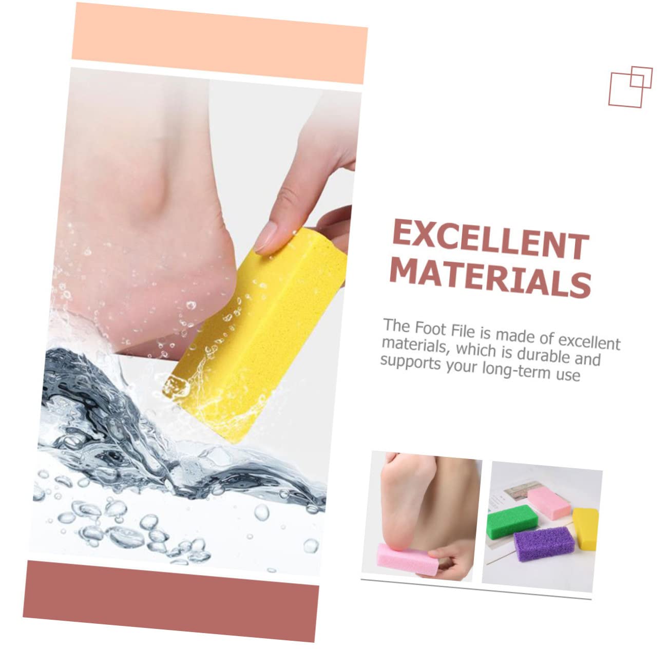 minkissy 24pezzi Professionale Di Raspa Per Piedi Esfoliante Mano Rimozione Morta Strumento Pedicure Ergonomico Colori Vivaci Per Dei Piedi