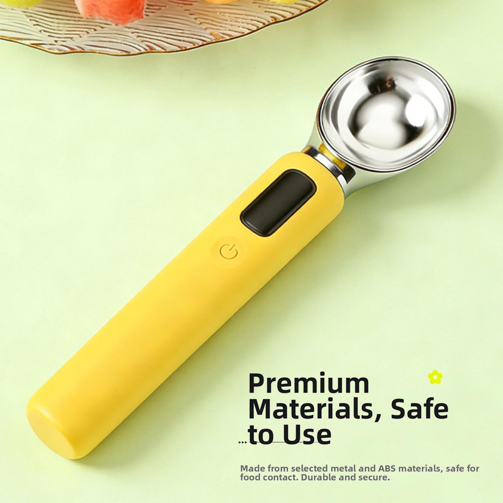 Cuillère à Glace Chauffante Rechargeable Ergonomique 3 Vitesses