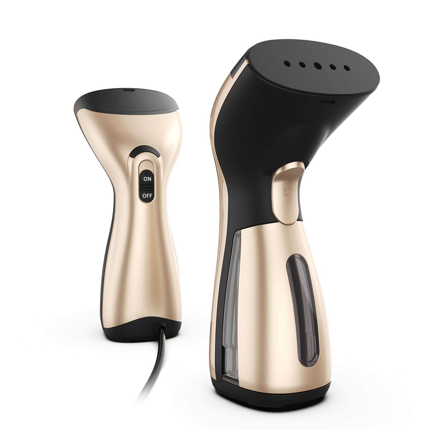 Steamer for Clothes, Hand Held Portable Travel Garment Steamer, Fabric Wrinkles Remover with Brush, 25s Fast Heat up, Pump System, No Water spray, for Home and Travel, ONLY FOR 120V