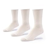 Maggie's Organics - Organic Cotton Classic Crew Socks - 3 Pairs - Unisex