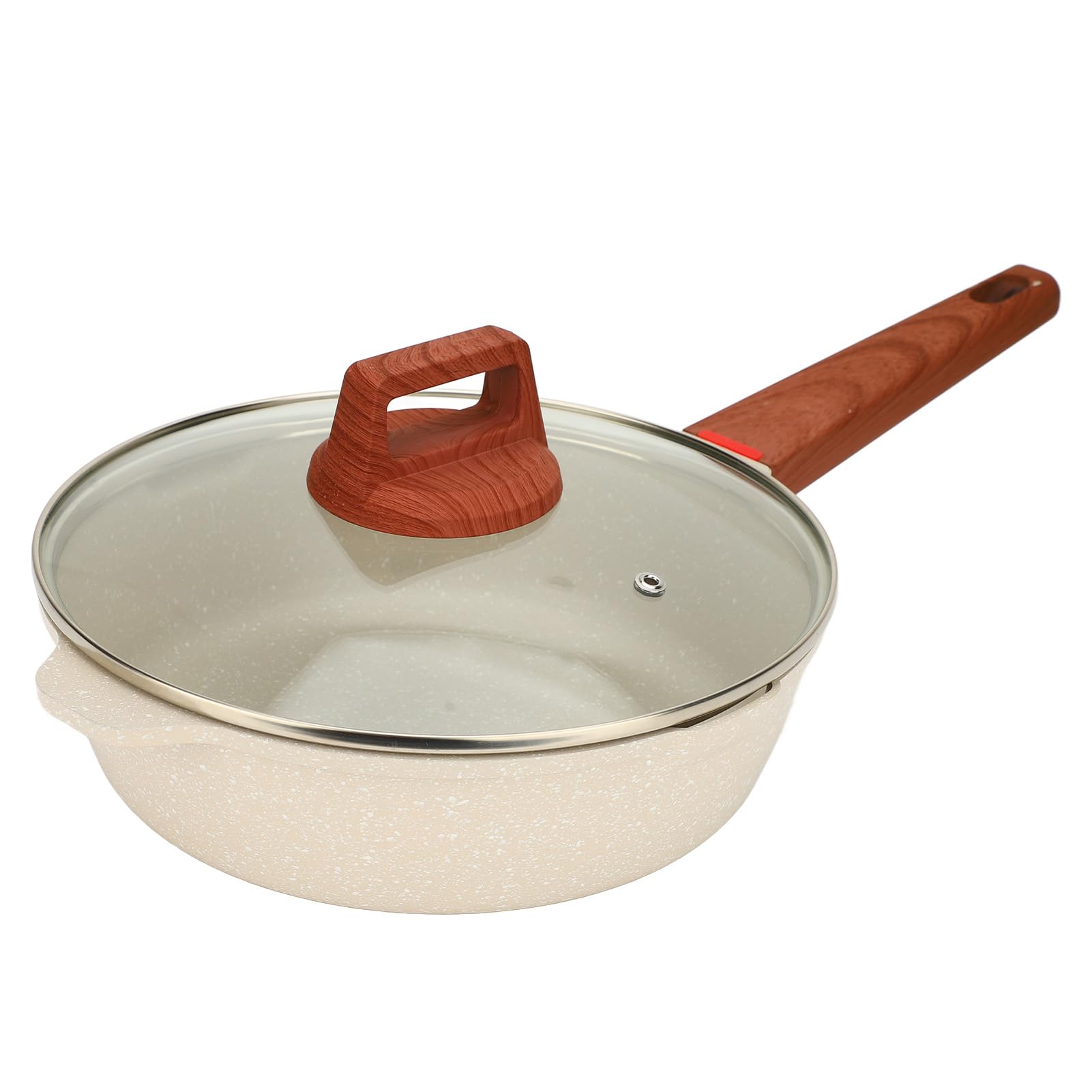 AI MI PAN  Amazon.com: Asixxsix Nonstick Frying Pan, Maifan Stone Omelet Pan