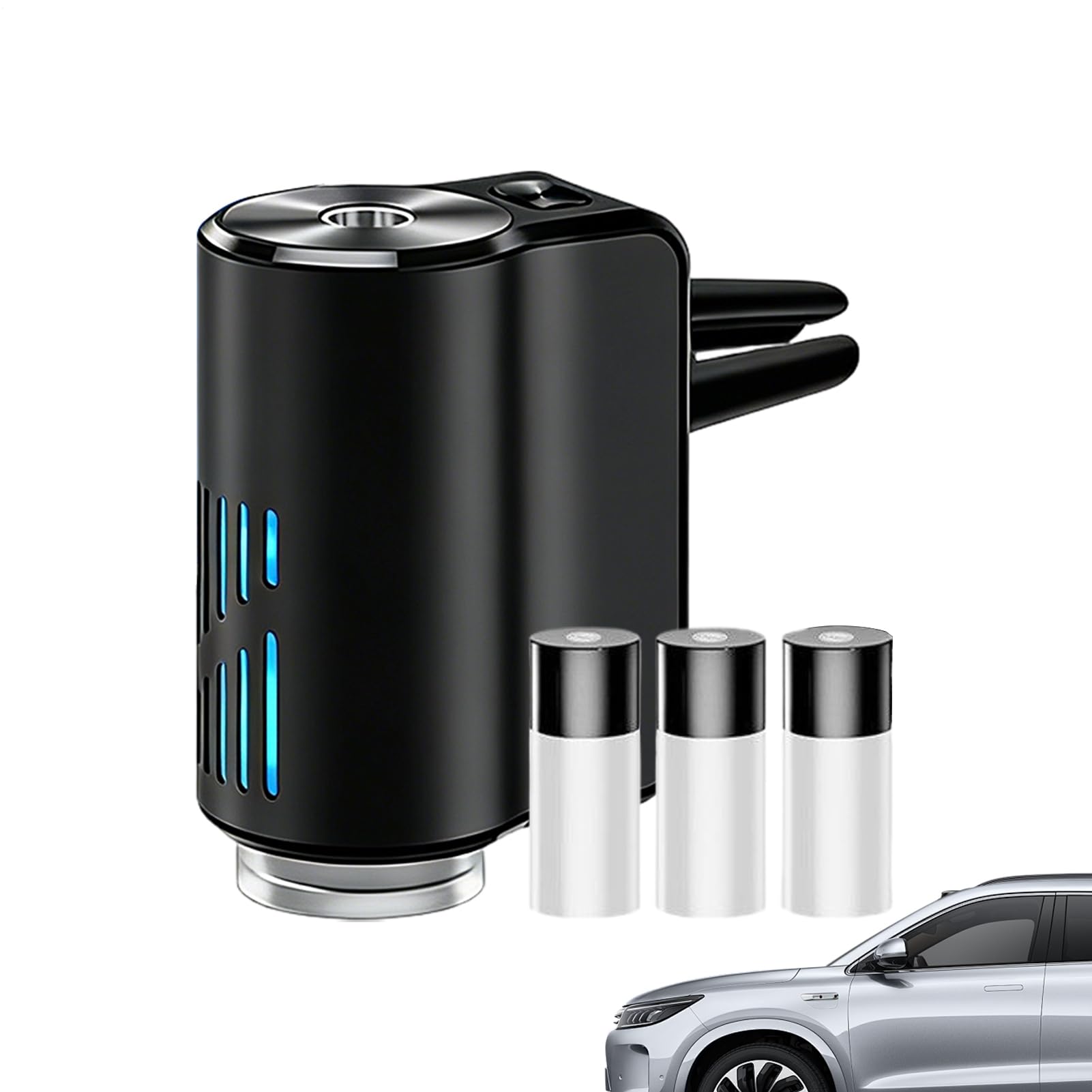 Diffusore Per Auto Clip Da Ventilazione Aromaterapia per Auto | Profumatore Auto per Camion, RV, SUV, Berline, Viaggi Stradali, Pendolarismo, Lunghe Guide, Autisti, Gestori Flotte