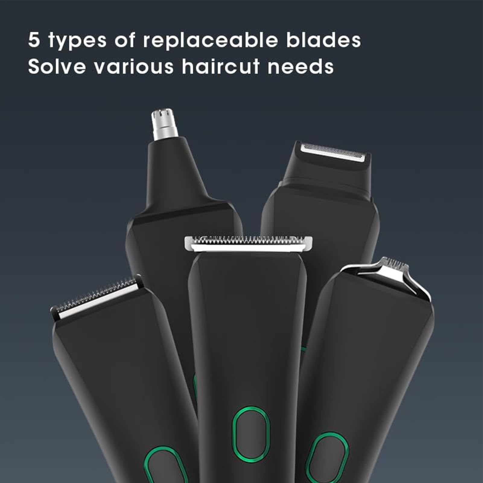 TRIMMER FOR MEN, TRIMER Zestaw męki elektrycznej brody