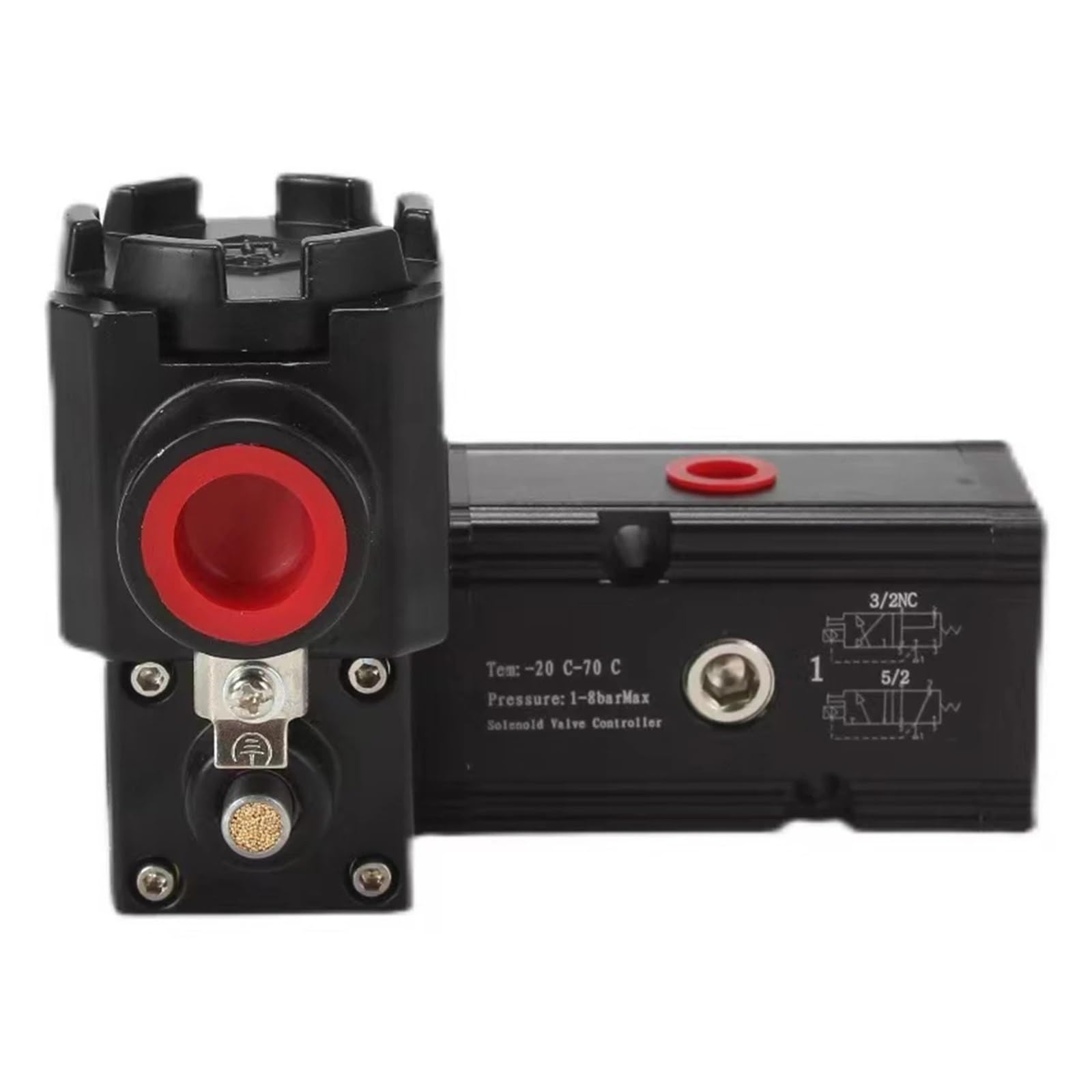 NVSFZGIYG AC220V DC24V AC110V G1/4" Flameproof Electromagnetic Valve Explosion Proof Aluminum Alloy Stainless Steel 316(DC24)