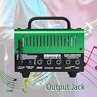 Vista 5 de JOYO Bass Mini Amp Head 50 W Preamplificador híbrido tubo amplificador de potencia cabeza con 3 bandas EQ y Bluetooth