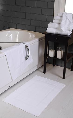 Miniatura 4 de Juego de 2 toallas de baño de 100% algodón de 600 GSM, 40 x 80 pulgadas, toallas de baño extra grandes altamente absorbentes, toallas de baño de