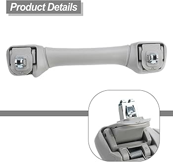 Amazon.com: YTRIO Gray Front Rear Top Pull Grab Handle 74610-53030