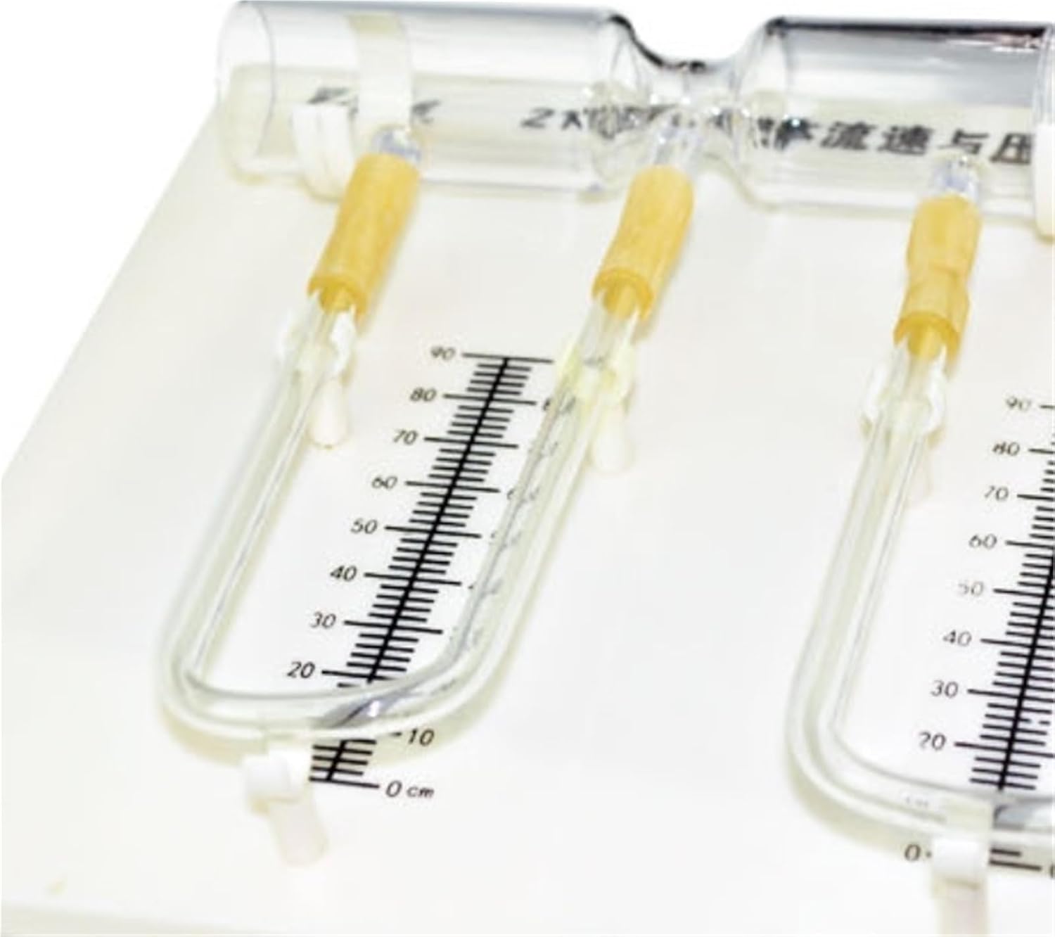 Fluid Flow Rate & Pressure Relationship Demonstrator, Physics Lab Experiment Equipment for Mechanics Teaching, Science Educational Instrument for Middle & High School Classroom