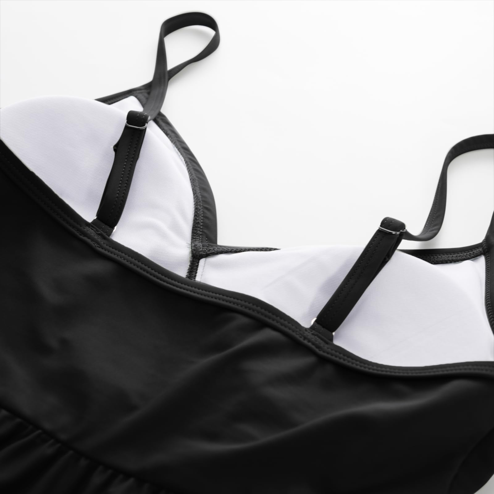 Maacie Mutterschaft Einteiler Bademode, V Ausschnitt Maternity Badeanzug, Modest Umstandsbadeanzug für Damen Umstandsmode