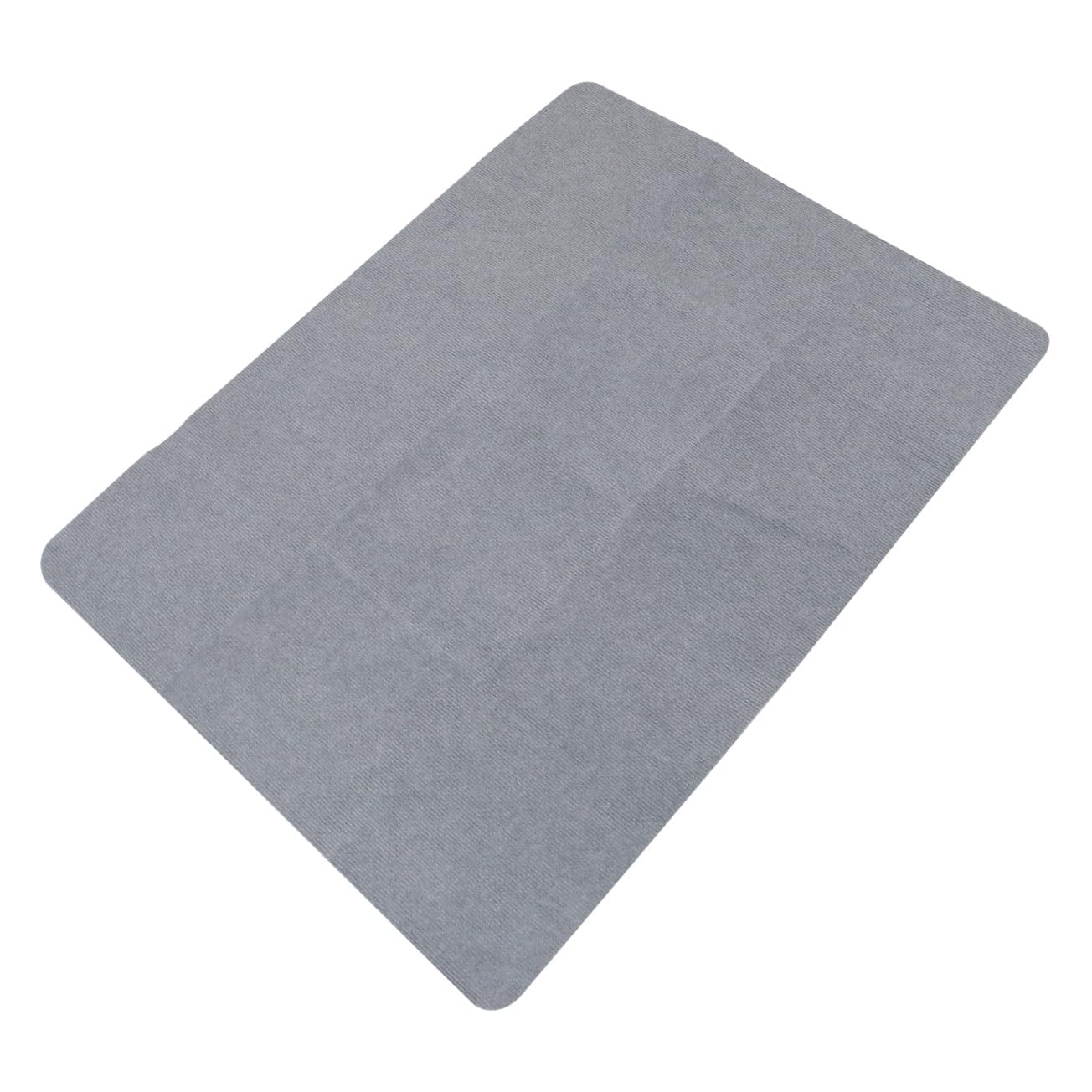 PACKOVE rutschfeste Bürostuhlmatte 90x120cm aus Polyester Selbstklebende Bodenschutzmatte für Hartböden Schreibtischunterlage für Büro und Gaming