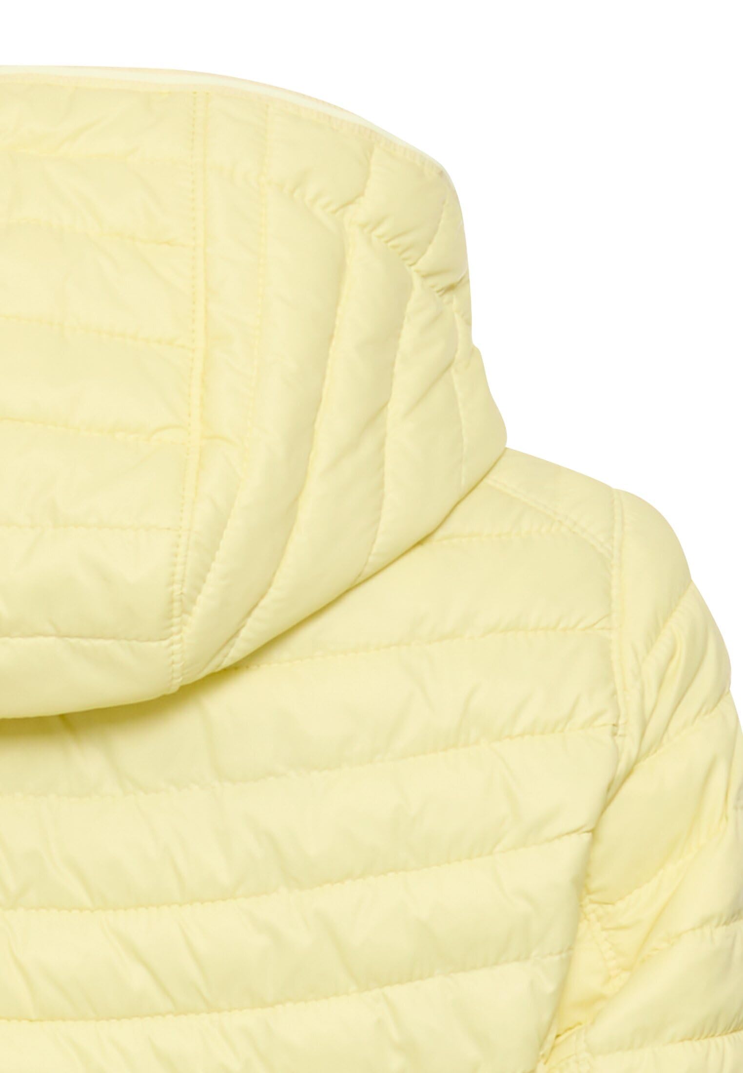 camel active Damen Steppjacke mit Kapuze | Gefütterte Jacke mit abnehmbarer Kapuze | winddicht und wasserabweisend