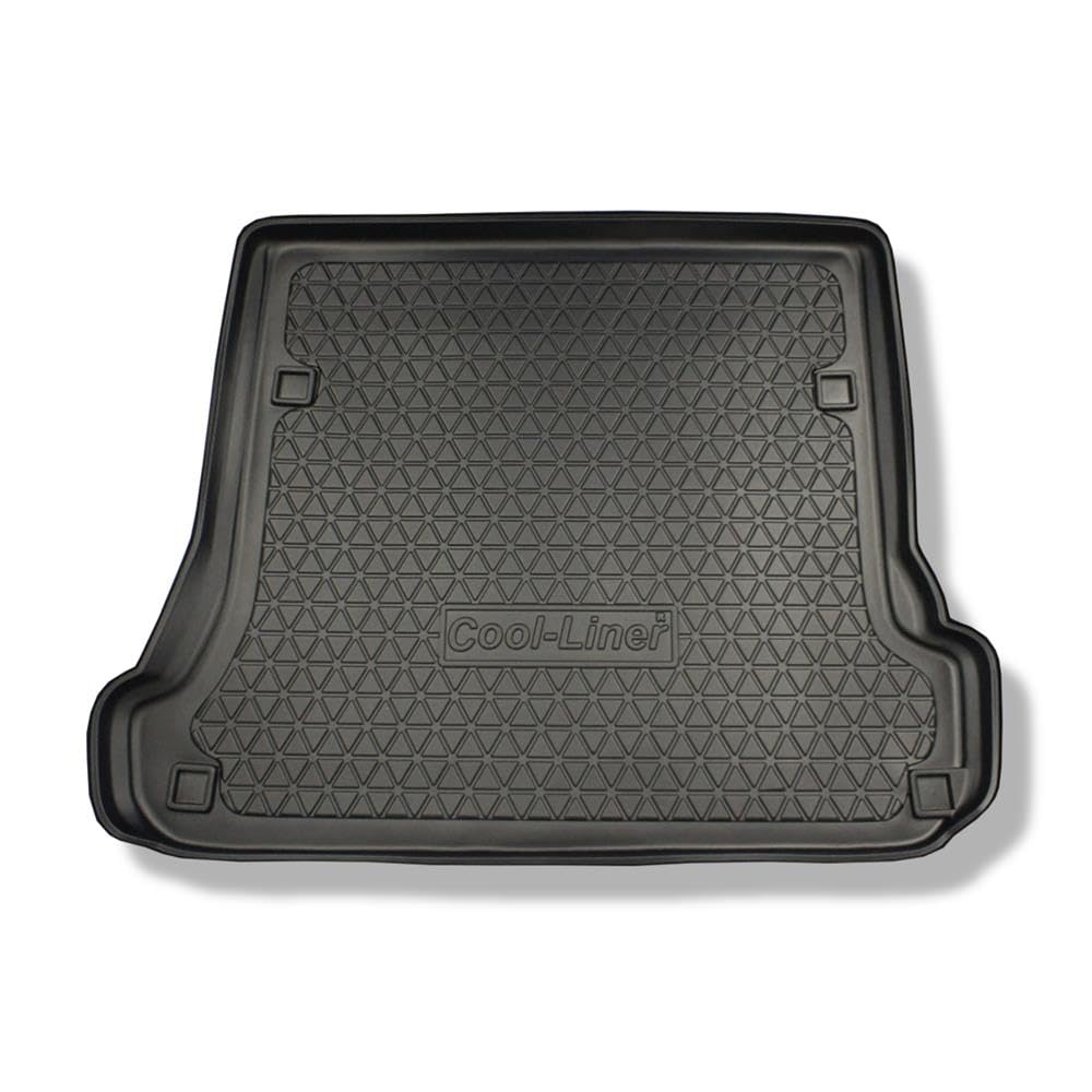 Mossa Vasca Baule Compatibile con Toyota Land Cruiser J120 Prado SUV (03.2003-2009) - Tappetino per Bagagliaio - Tappeto Bagagliaio per Auto - C