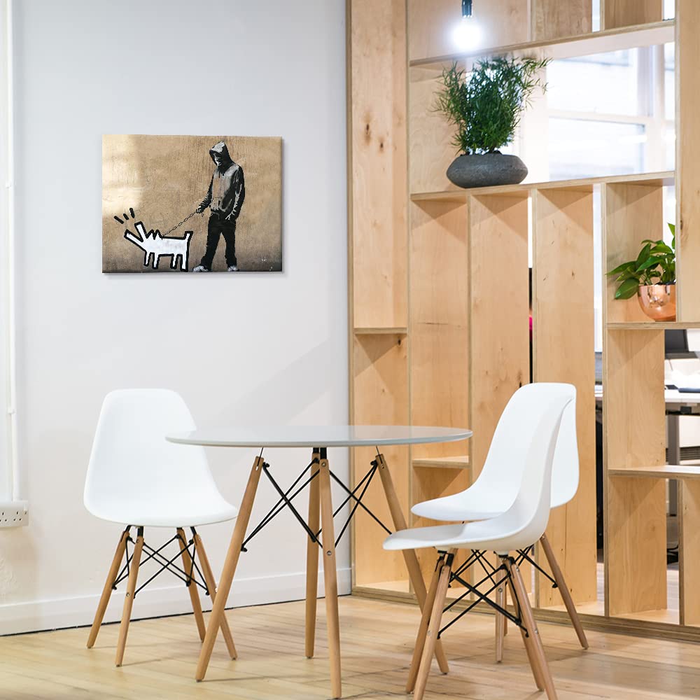 Amazon.co.jp: 7 CANVAS Banksy バンクシーリビング アートパネル