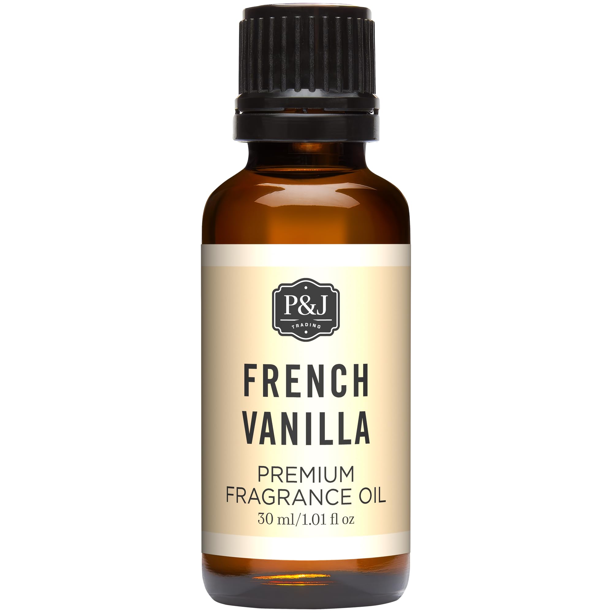 P&amp;J Trading Fragrance Oil | French Vanilla Oil 30ml - Candle Scents for Candle Making, Freshie Scents, Soap Making Supplies, Diffuser Oil Scents
