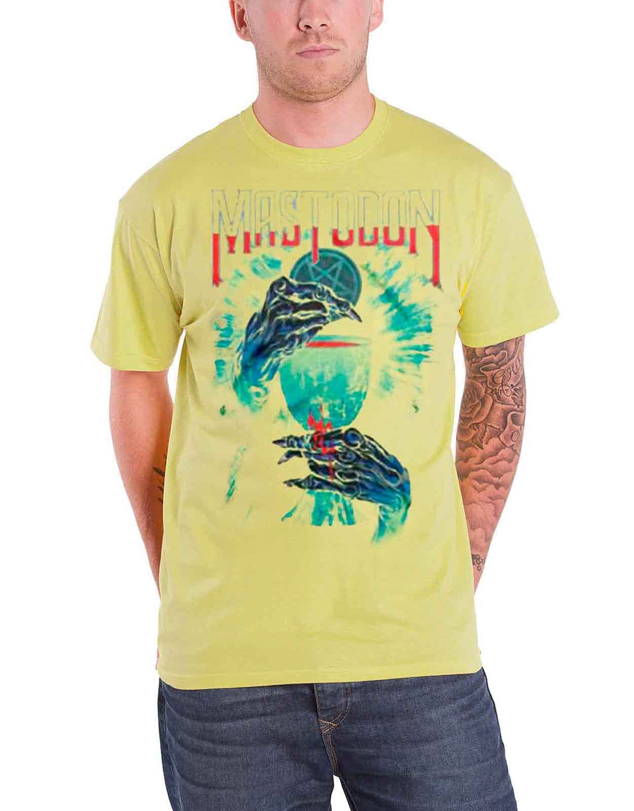 Mastodon - Unholy Ceremony T-Shirt - Yellow - L