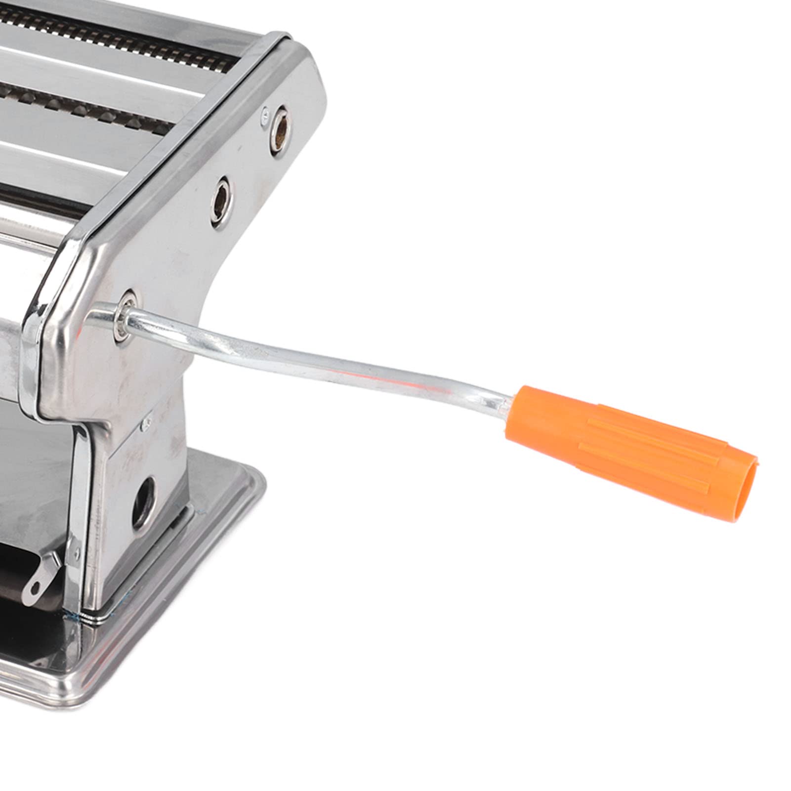 Fdit Máquina Profesional para Hacer Pasta, Máquina Manual para Hacer Fideos con Grosor de Masa Ajustable y Cuchilla Desmontable, para la Cocina Doméstica, Ideal para (Laminadora de masa integral de