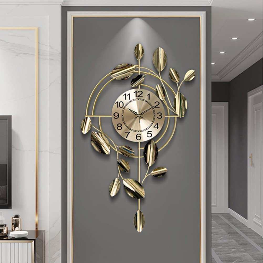 Horloge murale moderne et silencieuse pour une chambre sans bruit de tic-tac