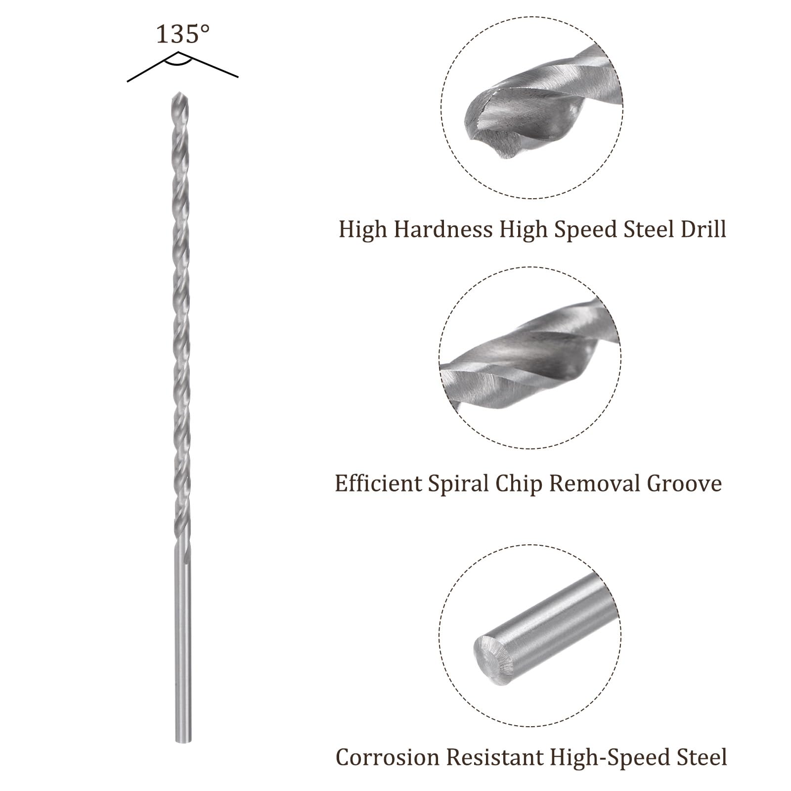 Kozelo 4PCS Twist Drill Bit - Image 2