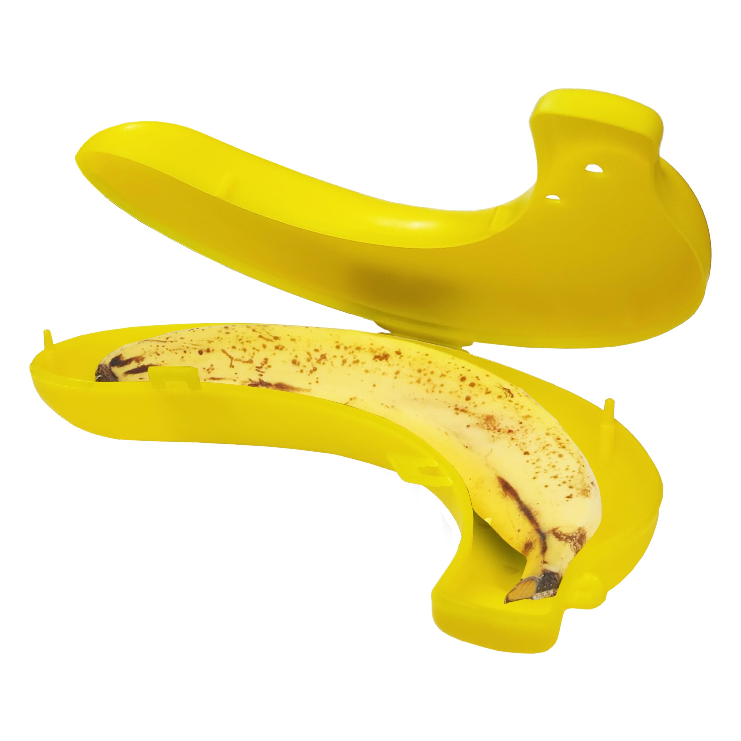 VGRASSP Pack of 2 Banana Storage Case For Kids - Banana Box For School And Outdoor - Color As Per Stock 1