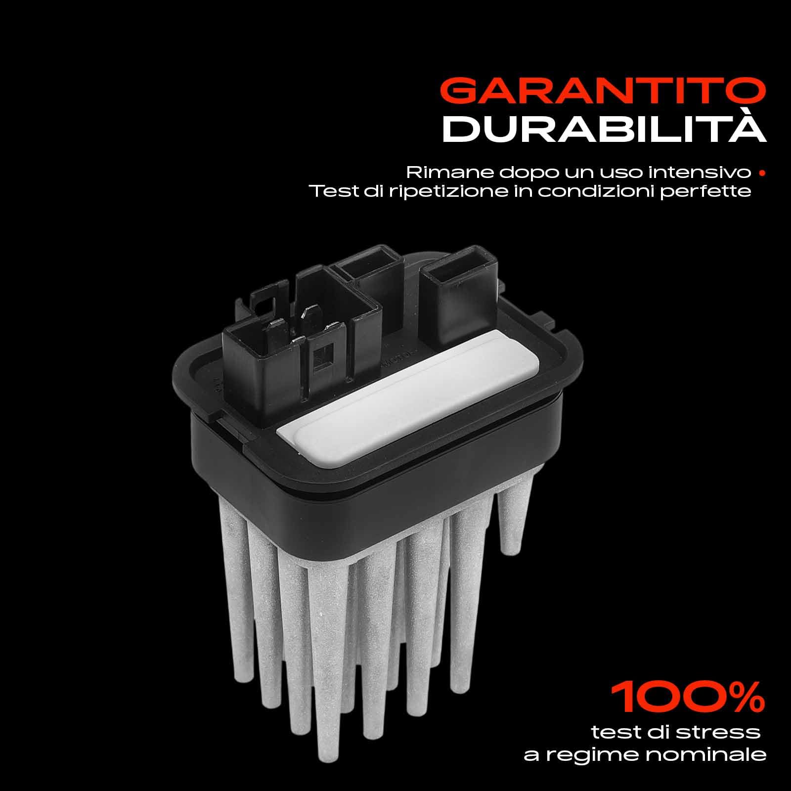 Frankberg Resistenza riscaldante Regolatore del ventilatore 1+1+4-Poli Compatibile con Cosa C X01 Zafira A MPV T98 Astra G CC T98 Zafira/Zafira Family B A05 Astra G CaR.A.Van T98 Replace# 52488536