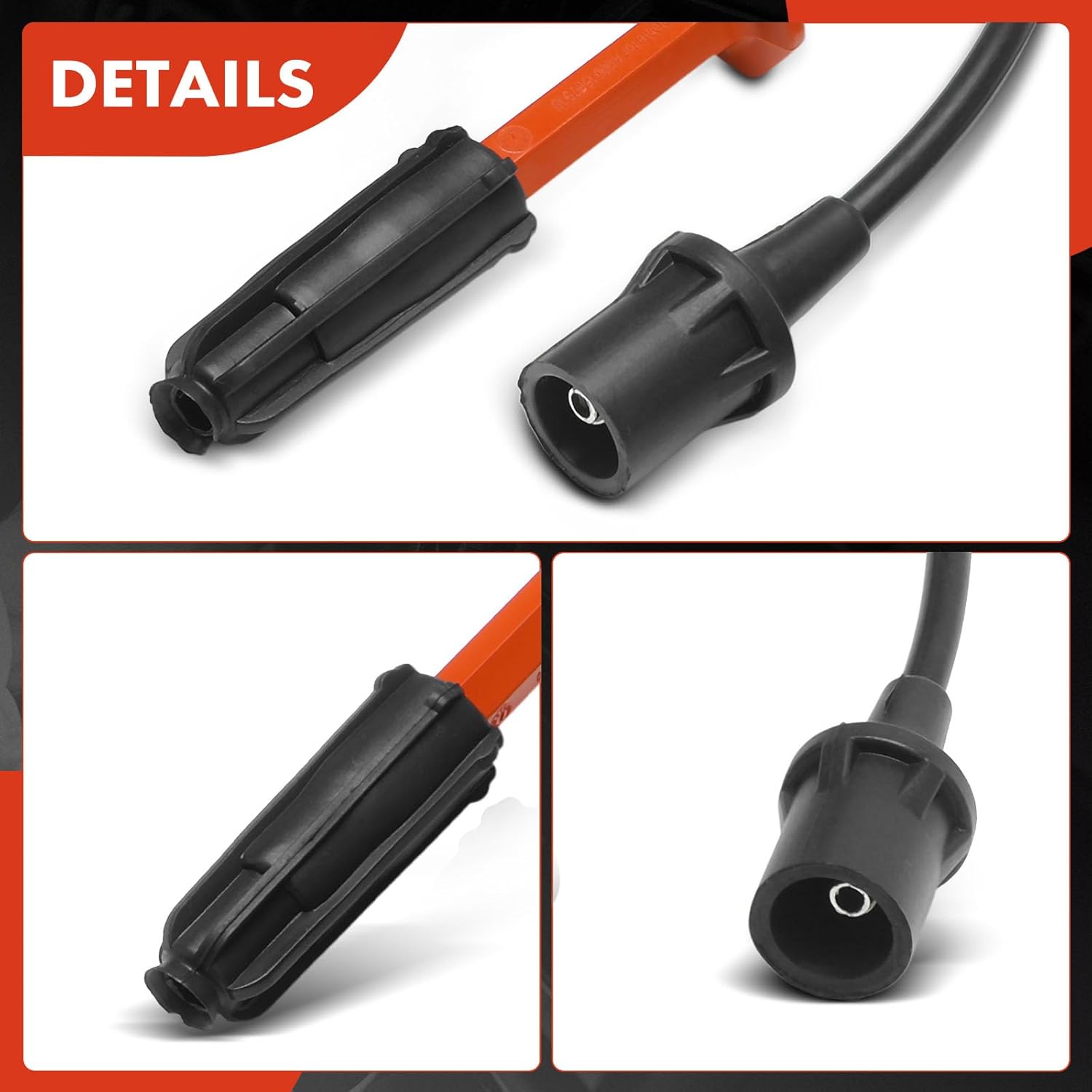 A-Premium 2PCS Spark Plug Wires Compatible with Mercedes-Benz C230 1997-2000/2002 2.3L, SLK230 1998-2003 2.3L